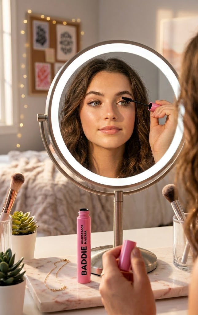 <h2>Baddie Waterproof<br/>Mascara</h2>