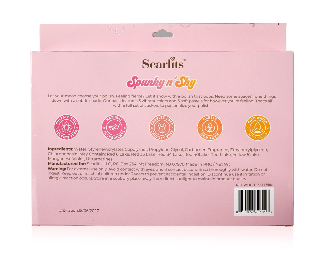 Spunky n’ Shy Nail Polish Pack